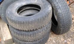Pr. of Winterforce P205/75/R14 tires. New condition, only on vehicle one month. Paid 70.00 ea tire. Price is firm $75.00 for pair