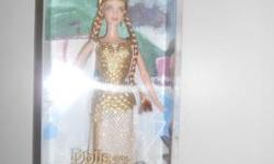 Princess of The Vikings Barbie Doll / Mattel #B6361 ? Collectors Edition / Made In: Indonesia / DOLLS OF THE WORLD ? THE PRINCESS COLLECTION / Come With: Certificate of Authenticity; Passport Book; Doll Stand
The Story On The Back Of The Box Concerning