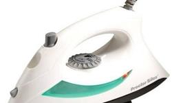 Proctor Silex 17784 Clothes Iron - Non-stick Sole Plate - (NEW)
In original retail box
NOTE: DO NOT respond by using the Ebay message contact as this email is no longer valid and will bounce. Please send me an email using my direct email: "no_spam11 [at]