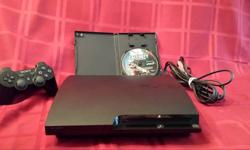 Up for sale is used 160GB PS3 slim. Its in perfect cosmetic condition and everything works smoothly. Never had a problem with it. You will get the system, controller and all the cords with the original box. I will also throw in Fifa 10 and UFC Undisputed