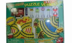 Puzzle Vehicle 16 Piece AAA Battery Powered Sets - $17 each set
All New in very compact boxes. AAA Battery included and installed.
1 Vehicle, 1 AAA Battary, 8 pieces of Puzzle Track, and four signs.
Four different sets available:
Locomotive
School Bus