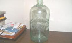 Rare 19th Century Bottle. BEAR LITHIA WATER, ELKTON VA. BLOB TOP.. Excellent condition, NO chips or cracks, clean. CALL 845-754-7233 CASH OR PAYPAL.