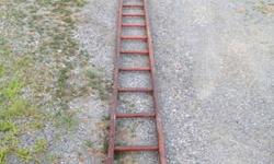Rare Wooden Ladder in Excellent Condition given its age.
Top measure 12 1/4 "
Bottom Measures 25"
Height is 24 Feet
Possibly an apple picking or firemens ladder.
Call 845 233-1387 if interested.
Thanks.