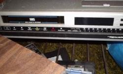 REALISTIC VHS MODEL 14 PLAY/REC DECK
NOT SURE IF THIS ITEM WORKS