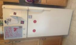 18.2 CU FT Refrigerator with top freezer -$100
Non Self-Cleaning Gas Stove, 4 Burner, Set up for propane -$75
Will be cleaned before they are sold. Both have been in use for 2 1/2 years (brand new with house). Must pick up.