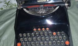 In wonderful condition, this typewriter was only made for 6 months during the 1930's and is one of just over 5000 ever made!