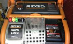RIDGID 6,800-Watt Gasoline Powered Generator with Yamaha Engine
PICKUP ONLY - NO SHIPPING
Like NEW ..... ONE WEEK OLD >>>>>> Only used 3 hours to test
$1800.00 FIRM
PRODUCT DESCRIPTION
The RIDGID 6,800-Watt Gasoline Powered Generator with Yamaha Engine is