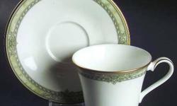 For sale: 12 place settings which consist of saucer/cup, bread and butter plate, salad plate, dinner plate and soup bowl.
Vegetable Server
Teapot with Lid
Alice Buffet Server (1 tier)
Asking $1200 or Best Offer. Cash Only.