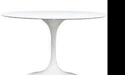 SAARINEM tulip style table
48" Fiberglass Dining Table in White
Original price: $750 Sale price: $250
I bought the table new 3 years ago. The table is in excellent condition.
