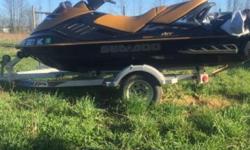 I have an07. 3 seater one owner Sea-Doo with only 80 hours on it this Jetske comes with a cover and a double aluminum triton elite trailer that Jetske was hardly used and very well taken care of it is a 255 horse supercharge if interested call