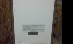 Sears 50,000 BTU High Efficiency Furnace, working when removed from use today 12-17-12, exhaust blower motor is noisy but still working. Asking $250.00 or best offer. Perfect for shed or garage. 286-6722 voice or text, NO E-MAILS.