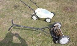 The original cost of this mower was 100.00 I got it because i no longer wanted to pollute the air with the smell and the noise of a gas mower. and then I went all the way to battery, and now I no longer need this one.