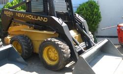 Make: New Holland
Model: LX865
SN: 98548
Year: 2000
HP - Engine Gross 60
Load - Rated Operating 2200
Load - SAE Tip Rating 4704
Tires - Std 8.25x15
Weight - Lbs. 6520
Bucket - Std. 72"
Engine C.I.D. 192
Engine Cyls 3
Engine Fuel Diesel
Goldstar Equipment