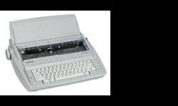 Smith-Corona Electronic Portable Typewriter.
In excellent working and cosmetic condition!
*One Step Memmory Correction
*Automatic Carrier Relocate
*Dual Pitch(Elite & Pica)
*Repeat Action Keys
*Index & Reverse Index Keys
Comes with extra Ribbon, Lift-Off