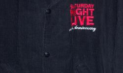 10th anniversary Saturday Night Live Jacket, one (1) of (50) fifty coats,
great shape, 29yrs.old,.jackets given to original members and crew like John Belushi,Jane Curtain, Gilda Radner etc..
This is a must have collectible for fans of SNL.
Corduroy