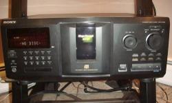Sony Model CDP CX350 Mega storage CD Player. Holds 300 CD's in excellent condition $110 Call 845-821-1212