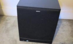 Sony Subwoofer AC120v, 60HZ, 90W and New Logitech Speakers Sys z313 price for both.