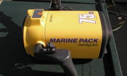 Sony Marine Pack MPK-TRA2 w/ Amphibico 101S Video Light, 75 meter rating. Comes with form insulated suit case for ease of transport and protection. Great condition, hardy used, price neg. 0r trade.
