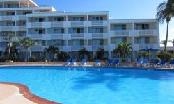 Week 17, last week of April into beginning of May. This is a 1 bedroom that easily sleeps 4. On the Dutch side of the island in Maho across the street from the main casino and Maho shopping mall. Top floor with gorgeous ocean view. Beautiful large pool,