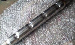 Universal stainless steel chambered muffler. Brand new never been used or mounted. Features chambers and spiral-patterned louvers to help increace exhaust velocity & lower backpressure while giving a deep nostolgic 1960s muscle car sound. Can be used as