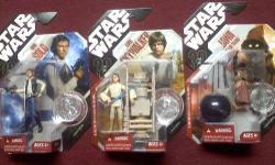 Lot of Star Wars figures. They're all in excellent condition. Will sell individually or as a lot of your choice. I'm posting a few pictures here, but if you want to see one that's listed without a picture, just email me and I'll send you one.
Items are as