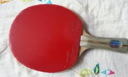 Stiga table tennis paddle with Yasaka rubber in good condition 347 536 0954