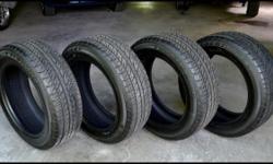 SUMITOMO All Season Performance Tires (4) 235/55-R18
For sale is a set of four SUMITOMO LSV all Season performance tires size 235/55-R18. These tires have 2000 miles on them and are practically brand new. I purchased them new from Tire Rack but decided to