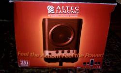 Altec Lansing Surround Sound Computer Speakers
Used, but work perfectly.
Pick up in Briarcliff Manor
Cash only