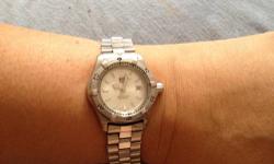 TAG Heuer Women's 2000 Aquaracer Watch
Used but in very good condition
Asking for $650 or best offer