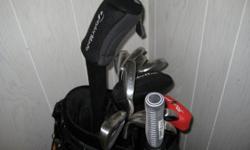 Clubs have been barely used are in great condition. Everything in the photos are included. Cash only.