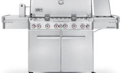 THE Weber Summit S-670 - barbeque grill - 769 sq.in (Grill showroom 631 532 6300)
Weber Summit S-670 - Weber Summit S-670 - barbeque grill - 769 sq.in - stainless steel
Outdoor Grills With Rotisserie 2011 - Gas - Weber - With Smoker - With Rotisserie -