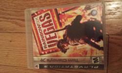Up for sale is a video game
Title: Tom Clancy's Rainbow Six Vegas
Condition: In very good working condition.
Genre First Person Shooter
For Sony Playstation 3
Brand: Ubisoft
Includes the game and the manual.
Price: $12
Contact: 3477815571