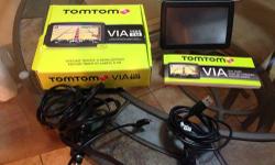 Like NEW, tomtom GPS,
Purchased a year and a half ago, Rarely used, Like BRAND NEW!!!!
Comes in original box with User Guide
Also comes with Car Charger & USB Cable
Preloaded base maps of the U.S., Canada, Mexico and Puerto Rico
With 7 million preloaded