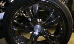 Toyota, Scion Custom Rims and Tires. Rim Limited Tuning Alloy/ KUMHO 4 Rims/Tires. All chrome & chrome lugs included. Rim Limited Tuning Alloy . KUMHO Ecsta SPT 225/40/R18. Very good condition.--------$600.00