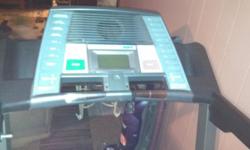 Treadmill works great. Its got power incline and a fan... bought it from sears.. don't have the room for it......