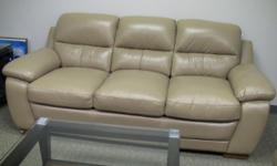 Trinity Leather Sofa Set
Including:
Trinity Leather Sofa (3 seats, L: 84'' x W: 37'' x H: 37'')
Trinity Leather Loveseat (2 seats, L: 62'' x W: 37'' x H: 37'')
Trinity Leather Chair (1 seat, L: 41'' x W: 37'' x H: 37'').
Brand: Bellanest
Color: Saddle