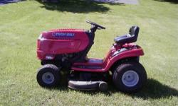 Troybilt riding lawn tractor - 14 horse in excellent condition. Like-new and used just a few seasons! Just serviced and ready to go! Asking 750.00 or best offer.
Call Bill at (315) 654-2712 (Cape Vincent)!