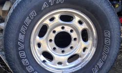 A set of used Cooper Discoverer ATR tires with chrome rims for sale. In very good condition - 16" rim, M+S LT265/75R16.
Asking $450.00 for the set. Please call 315-788-7528 for more information.