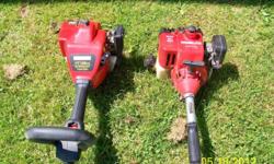 -------PICK UP ONLY.--------You are purchasing both weed trimmers. Buy as is. Craftsman 17"/25cc model 358.795150-----Homelite ST-175 17" cut. I am done with playing around with gas trimmers. ------PICK UP ONLY-----. If you have any question please feel