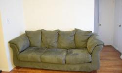 Great couch, very comfortable, price is definitely negotiable.