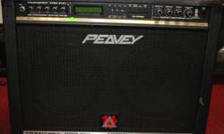 Peavey Transfex Pro 212s MIDI programmable Stereo Transtube Guitar Amplifier. 24 Bit digital processing. Foot controller included but not MIDI cable to the pedal. Everything works as far as we can see and the amp sounds very good. USA Made. Original