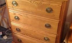 Beautiful solid wood dresser with wide, deep drawers, great for bedroom or extra storage.
Height 40.5"
Width 33.5"
Depth 17"
Cannot ship or deliver please be able to come pick it up yourself. $150.00 or best offer. In beautiful condition after years of