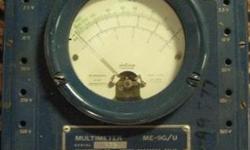 Vintage Multimeter
MX-815
Barnett Instrument Company
Reasonable price
Call 716-484-4160
Or stop by:
Atlas Pickers
1061 Allen Street
Jamestown, NY
Open Monday-Friday 8AM to 4PM