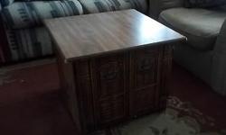 We are moving, coffee table, side tables or night stands w drawers all 3 tables. $75.
We are moving, selling the living room tables. You might use them for night stands as they have drawers, and the coffee table has storage.
Each item is $25. firm.
Sold