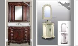 *Is your vanity getting old? Is it falling apart? Can you use a new one?*
*When it comes to bathroom vanities, we carry all types, sizes, and colors of vanities, so you can choose the one that fits your taste and your bathroom the best.*
*Stop by our