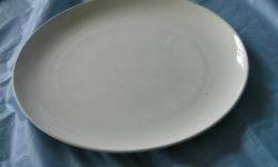 Wedgewood china service for 8 in excellent condition (will consider partial sale of place settings) - Amherset pattern #501263 (retired design) with platinum trim - (8) five piece place settings including; (8) 11" diameter dinner plates, (8) 8" diameter