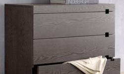 This Square Cutout 3-Drawer Dresser is in excellent condition and looks beautiful. It's a chocolate or dark-brown colour.
Delivery could be an option depending on your location. Contact me to make arrangements.
Also known as West Elm Cube Cutout 3-Drawer