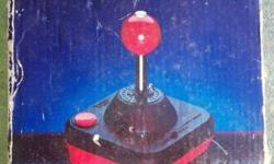Vintage Wico Command Control Famous Red Ball Joystick
The Arcade Joystick Comes to the Home
For The First Time: Arcade Accuracy, Control, Durability
Makes Games Lots More Fun - Makes You a Better Player
Two Fire Buttons Plus a Two-Position Slide Switch