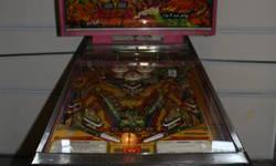 Thank you for viewing this listing for a Williams Phoenix Pinball arcade machine - It looks and plays great!!- The machine plays great. It has new rubber rings and wax.
I can send you more pictures if you let me know what you want to see.
You are welcome