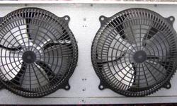 HAVE A USED WITT EVAPORATOR/BLOWER IN EXCELLENT CONDITION. MODEL# SA28-97BA. SUPER-FLO, AIR DEFROST, DOUBLE FAN,
8 FINS PER INCH, 9700 BTUH, 115 VOLTS.....
MEASURES APPROX. 41.5"LONG X 15.5"HIGH X 15"WIDE
SEE PICTURES::::::
LABEL